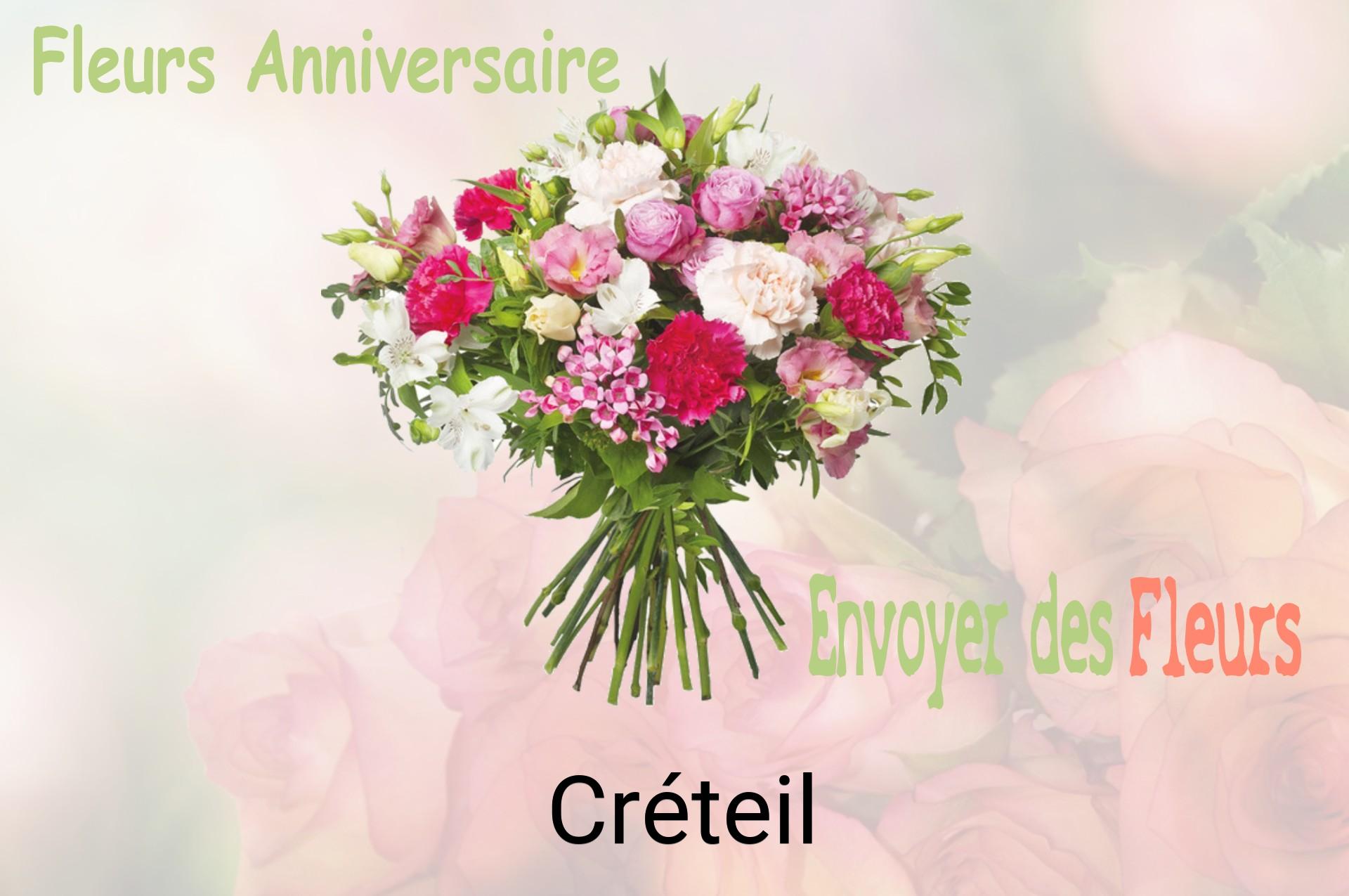 Bouquet de fleurs d’anniversaire livré à Créteil